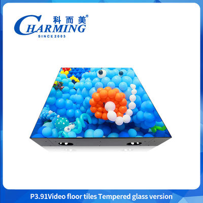 500X500MM P3.91 چین صفحه نمایش LED LED برای تبلیغات GOB زمین رقص مقناطیسی LED برای مهمانی و بار