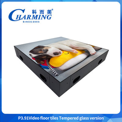 500x500MM GOB P3.91 Led Indoor Dance Floor IP65 ضد آب LED Display HD ویدیوی سکسی برای رویداد