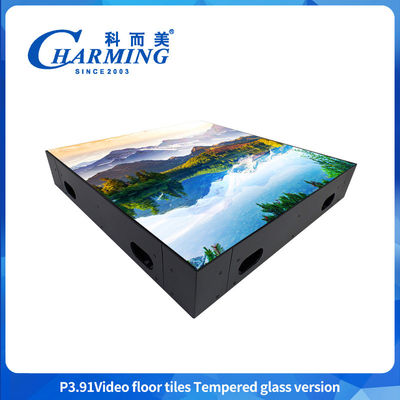 500x500MM GOB P3.91 Led Indoor Dance Floor IP65 ضد آب LED Display HD ویدیوی سکسی برای رویداد