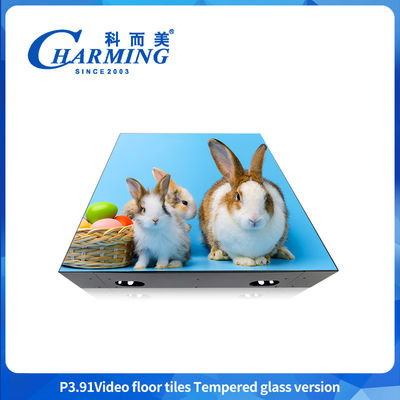 2025 عمده فروشی P3.91 Led 3d Dance Floor شفاف شیشه ای کف رقص LED Display