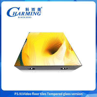 زمین رقص P3.91 Viedo For Home Hotel Office GOB Led IP65 سطح رقص داخلی ضد آب برای رویداد