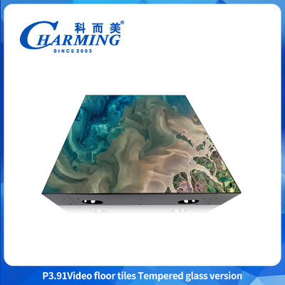 P3.91 کف رقص LED ضد آب ویدئو صفحه نمایش LED کف رقص LED کف رقص 16 به 16