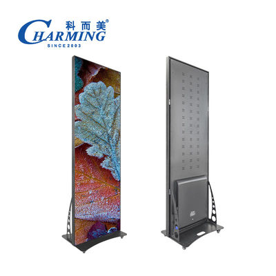 P1.86-P2.5 قابل حرکت تبلیغات دیجیتال داخلی پوستر LED صفحه نمایش LED دیوار ویدیویی