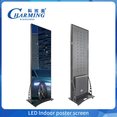 نمایشگر های هوشمند وائی فائی قابل حمل HD P1.86 P2 تبلیغات دیجیتال LED پوستر
