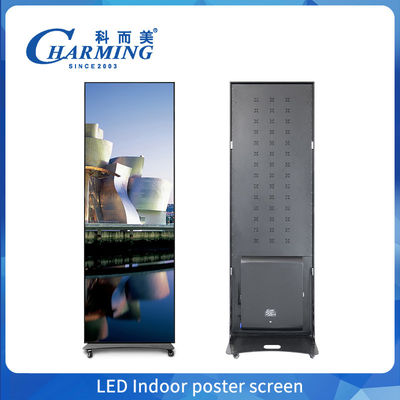 صفحه نمایش پوستر 4K LED بالا P1.86 P2 P2.5 صفحه نمایش پوستر LED برای مرکز خرید