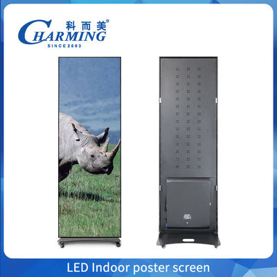 پخش کننده تبلیغاتی هوشمند با کیفیت بالا صفحه نمایش پوستر LED صفحه نمایش پوستر LED داخلی