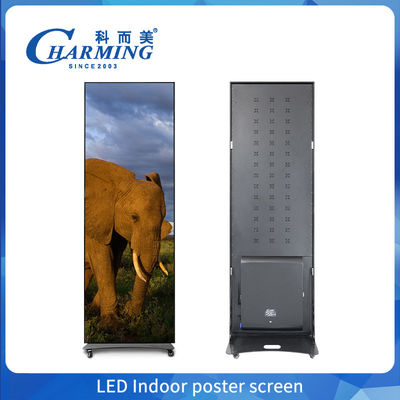 پخش کننده تبلیغاتی هوشمند با کیفیت بالا صفحه نمایش پوستر LED صفحه نمایش پوستر LED داخلی