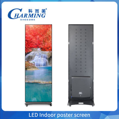 صفحه نمایش ویدئویی P2.5 Led نمایشگر ویدئویی Led 4k قابل حرکت صفحه نمایش LED اندازه سفارشی پوستر داخلی LED تبلیغاتی نمایش محصول