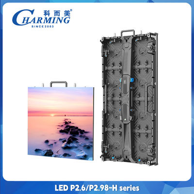 8K P2.6 P2.9 P3.9 LED اجاره ویدیو دیوار صحنه رویداد آینه آلومینیومی کابینت LED