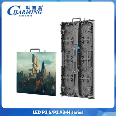 فوق العاده شفاف P2.6 P2.98 دیوار ویدئویی LED در فضای باز با استفاده از کلیسا