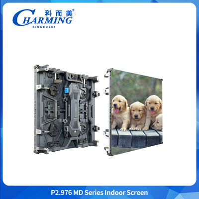 صفحه نمایش انعطاف پذیر LED صفحه نمایش منحنی داخلی P2.98 MD سری 7680HZ LED Video Wall