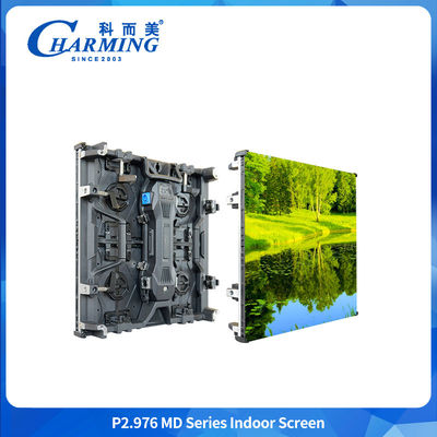 صفحه نمایش انعطاف پذیر LED صفحه نمایش منحنی داخلی P2.98 MD سری 7680HZ LED Video Wall