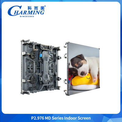 صفحه نمایش انعطاف پذیر LED صفحه نمایش منحنی داخلی P2.98 MD سری 7680HZ LED Video Wall