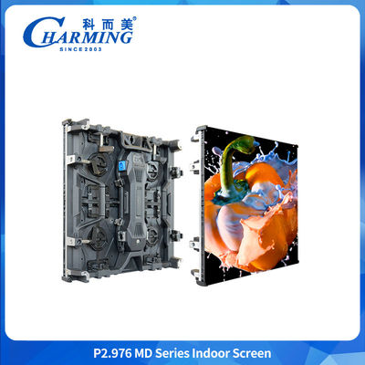 صفحه نمایش LED انعطاف پذیر داخلی P2.604 P2.98 P3.91 آلومینیوم مرطوب شده آسان نگهداری اجاره