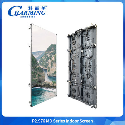 هر شکل LED Video Wall P2.98 سری MD صفحه نمایش داخلی عملکرد قوی صفحه نمایش دیجیتال