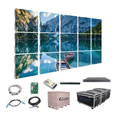 رنگ های غنی تجربه ارتقاء بالا P2.6 صفحه نمایش بیرونی LED برای مراسم مراسم عروسی