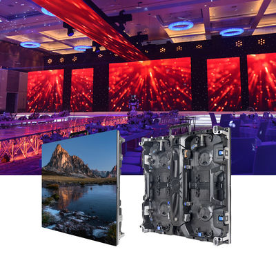 نرخ تجدید بالا، رنگ های روشن P2.976 LED OutdoorScreen برای زمین بسکتبال، رستوران، نمایشگاه