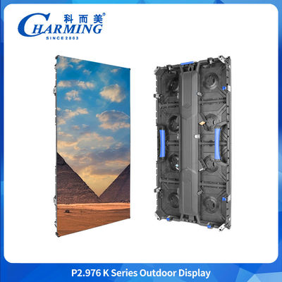 صفحه نمایش LED با رفرش بالا P2.6 داخلی اجاره ای 7680hz Ledwall Display 500*500mm Fast Food Indoor Led