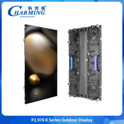 صفحه نمایش LED در فضای باز P2.604 P2.98 P3.91 آلومینیوم مرطوب کننده آسان نگهداری اجاره