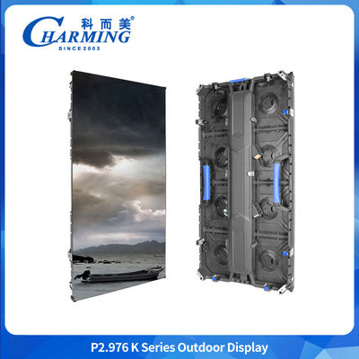 صفحه نمایش LED در فضای باز P2.604 P2.98 P3.91 آلومینیوم مرطوب کننده آسان نگهداری اجاره