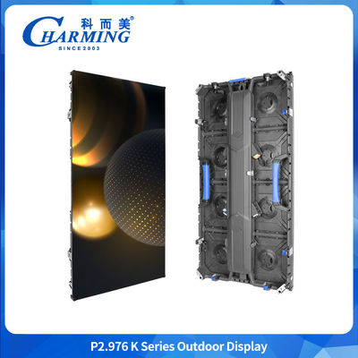 در فضای باز P2.98 اجاره صفحه نمایش آلومینیوم آلیاژ ضد آب LED دیوار رویداد صحنه پس زمینه