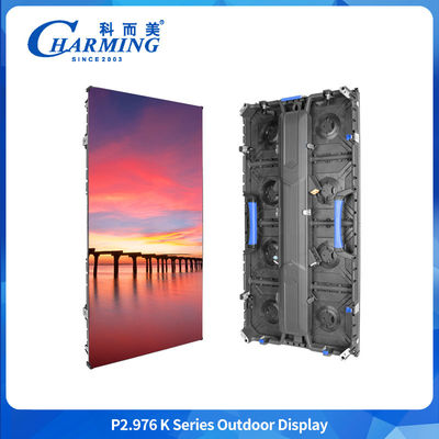 سرعت انتقال سریع P2.976 ویدئو در فضای باز نمایشگر LED Fullcolor IP 65 K سری ویدئو در نیجریه
