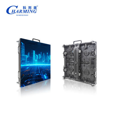 500*500/1000*84mm کابینت آلومینیوم آلیاژ 140° زاویه گسترده Ultra HD 8K داخلی و خارجی اجاره آگهی های تبلیغاتی صفحه نمایش