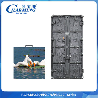 P3.91 8K Full Color 500*500*84mm در فضای باز اجاره صفحه نمایش انعطاف پذیر برای نمایش تجاری
