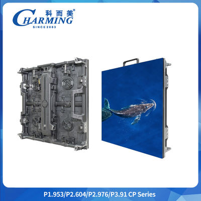ضخامت فوق نازک 84mm P2.6/2.98/3.91 سری CP درب 500x500 و 500x1000mm دیوار ویدیویی LED