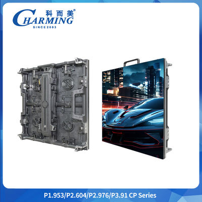ماژول قابل جدا کردن و جعبه کنترل قدرت P2.6/2.98 / 3.91 سری CP دیواری ویدئویی LED بیرونی می تواند با یک پیچ باز شود