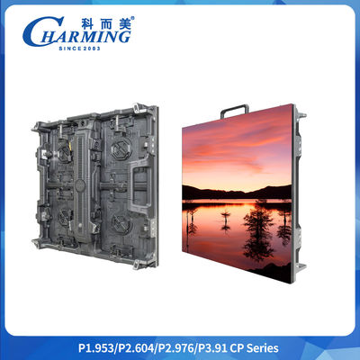 محصول جدید P2.6-P3.91 درب و داخل اجاره صفحه نمایش LED 400w 7kg / 14kg Led Performance Concert LED Display با صفحه نمایش HD