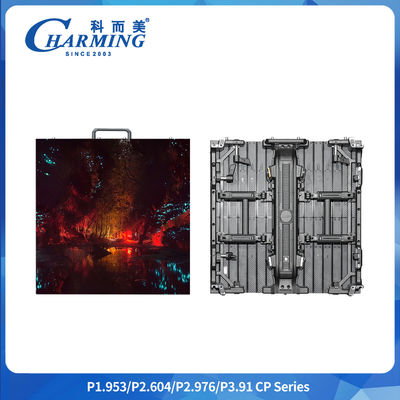14-16 بیت مغناطیسی انعطاف پذیر P3.91 اجاره صحنه 7680 هرتز صفحه نمایش داخلی در فضای باز با عملکرد بالا