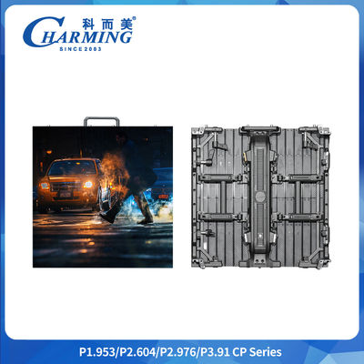 صفحه نمایش 500x500mm/500x1000mm کامل رنگی انعطاف پذیر منحنی بیرونی داخلی P2.98 P3.91 LED