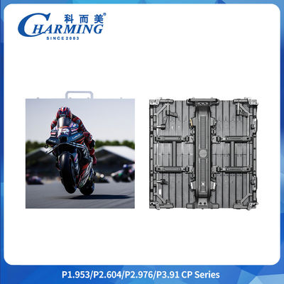 P2.6/2.98/3.91 سری CP IP65 نرخ تجدید بالا 14-16 بیت AC110V/220V نمایشگر LED اجاره ای بدون بخیه