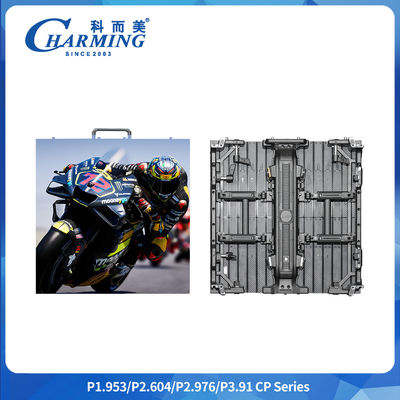 140° زاویه دید انعطاف پذیر P3.91 ضد آب در فضای باز صفحه نمایش تبلیغاتی LED با وزن 7 کیلوگرم