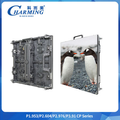 10٪ ~ 90٪RH 7680Hz فرکانس تجدید 500x500mm/500X1000mm دیوار ویدئویی P2.9mm برای اجاره کنسرت و تابلو تبلیغاتی