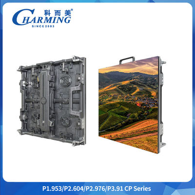 صفحه نمایش داخلی اجاره ای صحنه LED 7680hz رنگ کامل P2.9mm LED صفحه نمایش داخلی HD تبلیغاتی داخلی LED