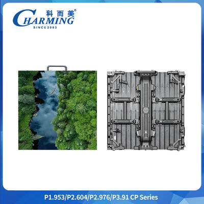 نوع اسکن SMD1515 10٪ ~ 65٪RH P2.6 / 2.98 / 3.91 سری CP دیواری ویدئویی LED داخلی با یک کلیک چرخش جداسازی بغل ایمنی
