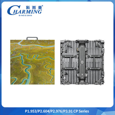 ۷۶۸۰ هرتز ۱۲۰° ۱۰٪ تا ۶۵٪ RH P2.6/2.98 / 3.91 سری CP دیواری ویدئویی LED داخلی با سوکت هواپیمایی