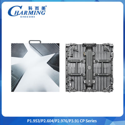 نوع اسکن SMD1515 10٪ ~ 65٪RH P2.6 / 2.98 / 3.91 سری CP دیواری ویدئویی LED داخلی با یک کلیک چرخش جداسازی بغل ایمنی