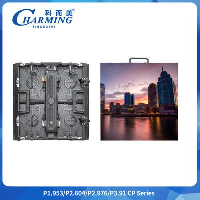 Smd2020 P3.91 رنگ های روشن داخلی انعطاف پذیر LED P2.98 ±10° منحنی سطح بالاتر دیوار ویدئویی P2.6 HD جلوه های تصویری سه بعدی اجاره بزرگ عملکرد تجاری