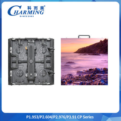 صفحه نمایش داخلی 2.6-3.91mm Pantalla اجاره آگهی سیگنال دیجیتال 3d هولوگرام خنک کننده کارآمد صفحه نمایش های ویدئویی LED برای درب Ip65 LED دیوار