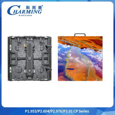 قفل قوس قابل تنظیم صفحه نمایش دیواری ویدئویی LED خمیده انعطاف پذیر P1.9 P2.6 P2.98 P3.91 16Bit برای داخلی و خارجی