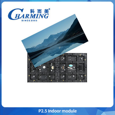 800 سی دی / متر مربع Charming HD P2.5 Indoor Led Modules رنگ کامل بزرگ 16 بیتی P2 P3 P4 P5 تابلو تبلیغاتی ویدئویی داخلی