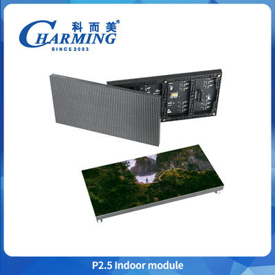 صفحه نمایش ثابت نصب شده LED P2.5 صفحه نمایش ثابت LED 320mmx160mm صفحه دیوار رنگی