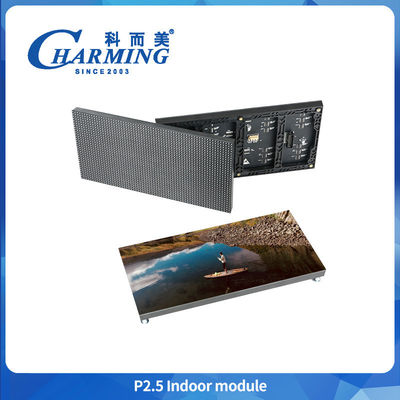 800 سی دی / متر مربع Charming HD P2.5 Indoor Led Modules رنگ کامل بزرگ 16 بیتی P2 P3 P4 P5 تابلو تبلیغاتی ویدئویی داخلی