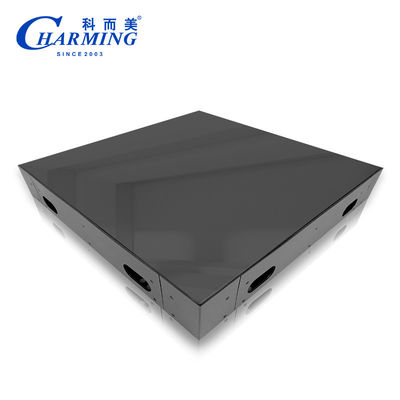 کاشی‌های کف ویدئویی LED شیشه‌ای سکوریت ضد آب با تحمل بار بالا و سطح ضد لغزش GOB IP65