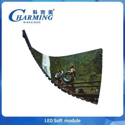 3840-7680 هرتز نرخ تجدید بالا نصب جذب مغناطیسی قوی P2 P2.5 P3 P4 ماژول انعطاف پذیر نرم LED Pantalla Led For Event