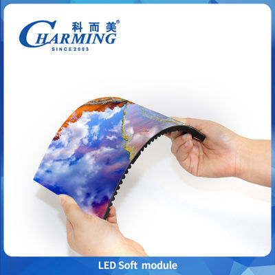 تعمیر و نگهداری جلویی خلاق انعطاف پذیر HD نرم LED ماژول P1.86 P2 P2.5 P3 منحنی تبلیغاتی دایره نمایش نیمه دایره صفحه نمایش LED