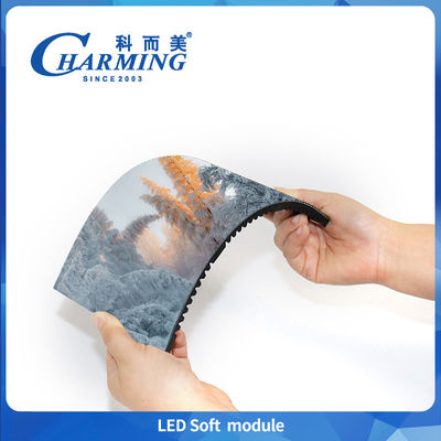 صفحه نمایش LED P4 در فضای داخلی با رنگ کامل P2.5 ماژول LED نرم صفحه نمایش انعطاف پذیر